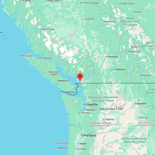 Map of our headoffice location